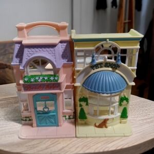 VTG FISHER PRICE 2001 Loving Family " Sweet Streets" Pet shop and Beauty…